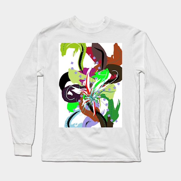 Full color Long Sleeve T-Shirt by SF.NR